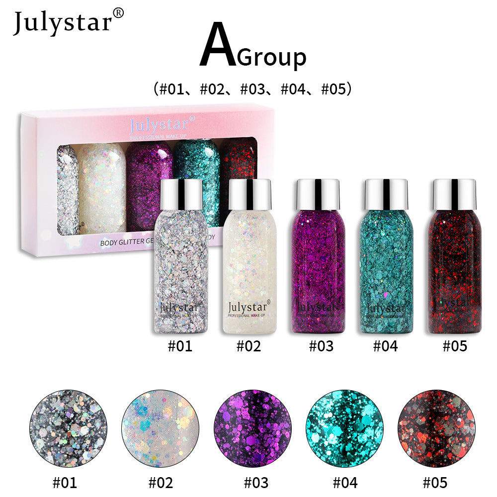 Color Gold Cong Sequins Eyeshadow Liquid High Color Makeup