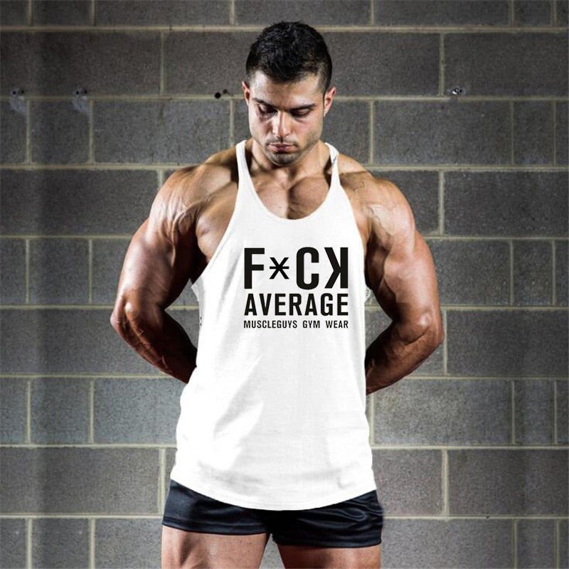 Fitness Ropa Canotta Bodybuilding Stringer camiseta sin mangas hombres