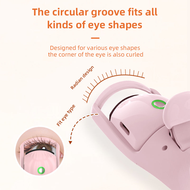 Electric eyelash curler three temperature rechargeable