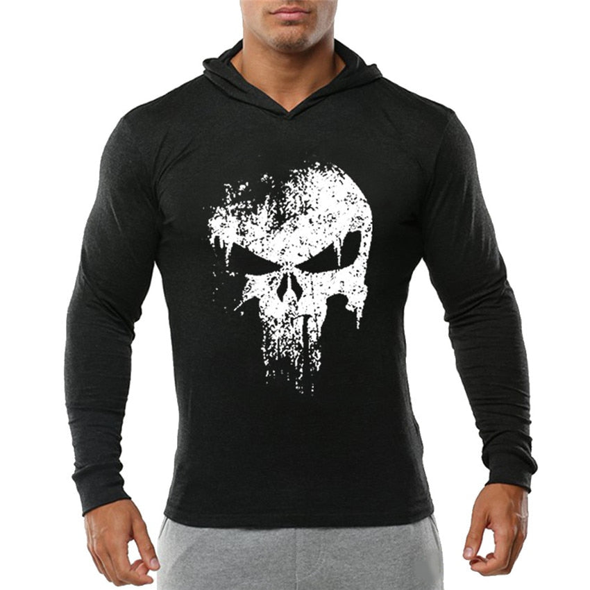 Hombres Culturismo Sudaderas con capucha Sudadera Jersey Ropa Hip Hop