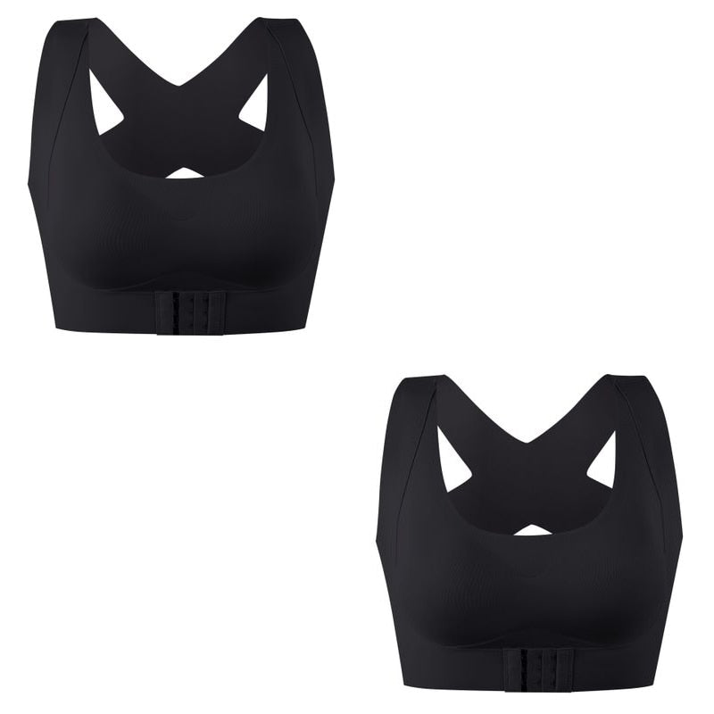 1pcs/2pcs/3pcs Women Bras For Women Push Up Bra Posture Corrector Bralette Front Closure