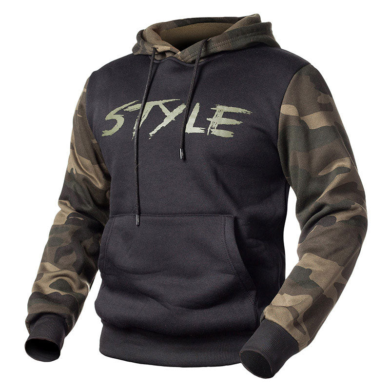 Sudaderas con capucha de camuflaje Sudadera de moda para hombre 