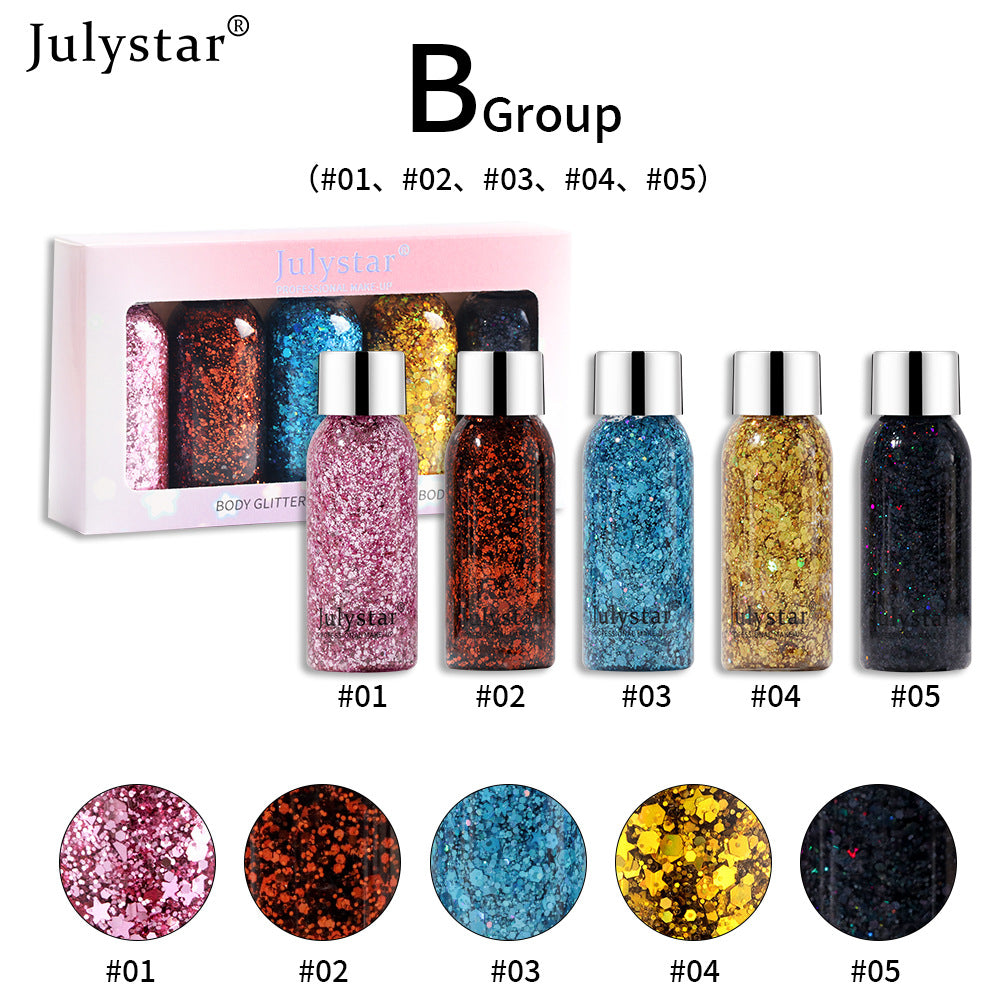 Color Gold Cong Sequins Eyeshadow Liquid High Color Makeup