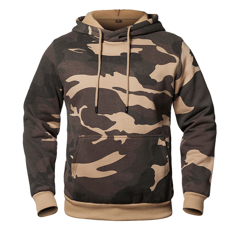 Sudaderas con capucha de camuflaje Sudadera de moda para hombre 