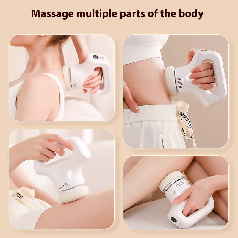 Fat pushing machine, handheld portable massager, massage stick, neck, waist, shoulder kneading.