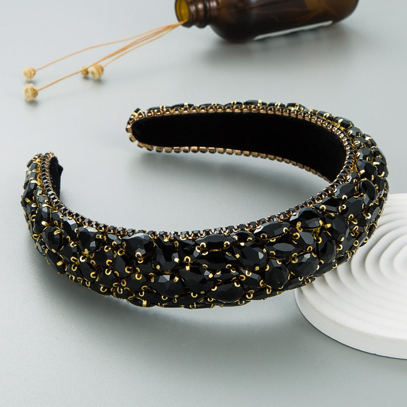 Full Crystal Luxurious Limited Edition Hairbands Sparkly Padded Rhinestones