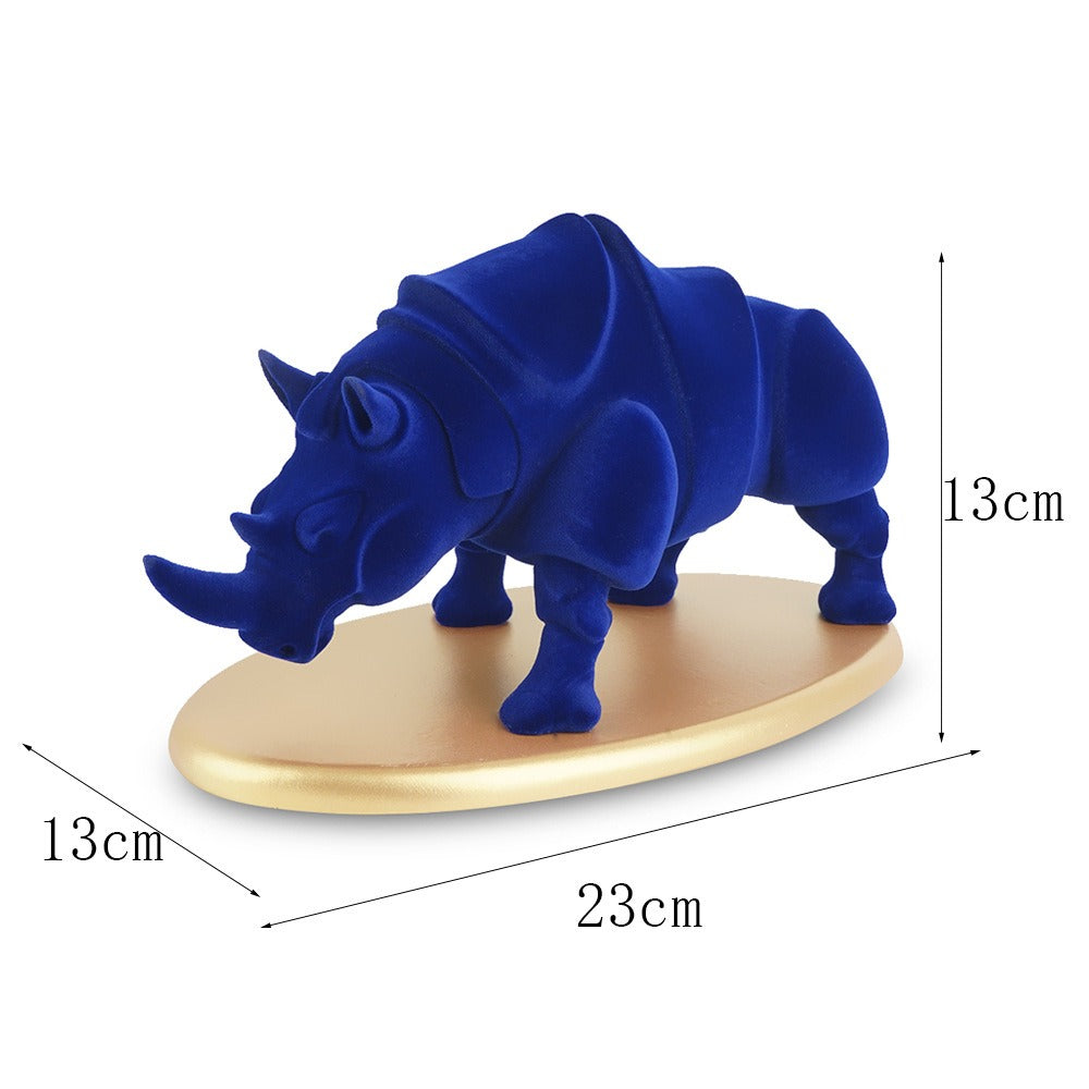 Home decoration rhinoceros ornaments