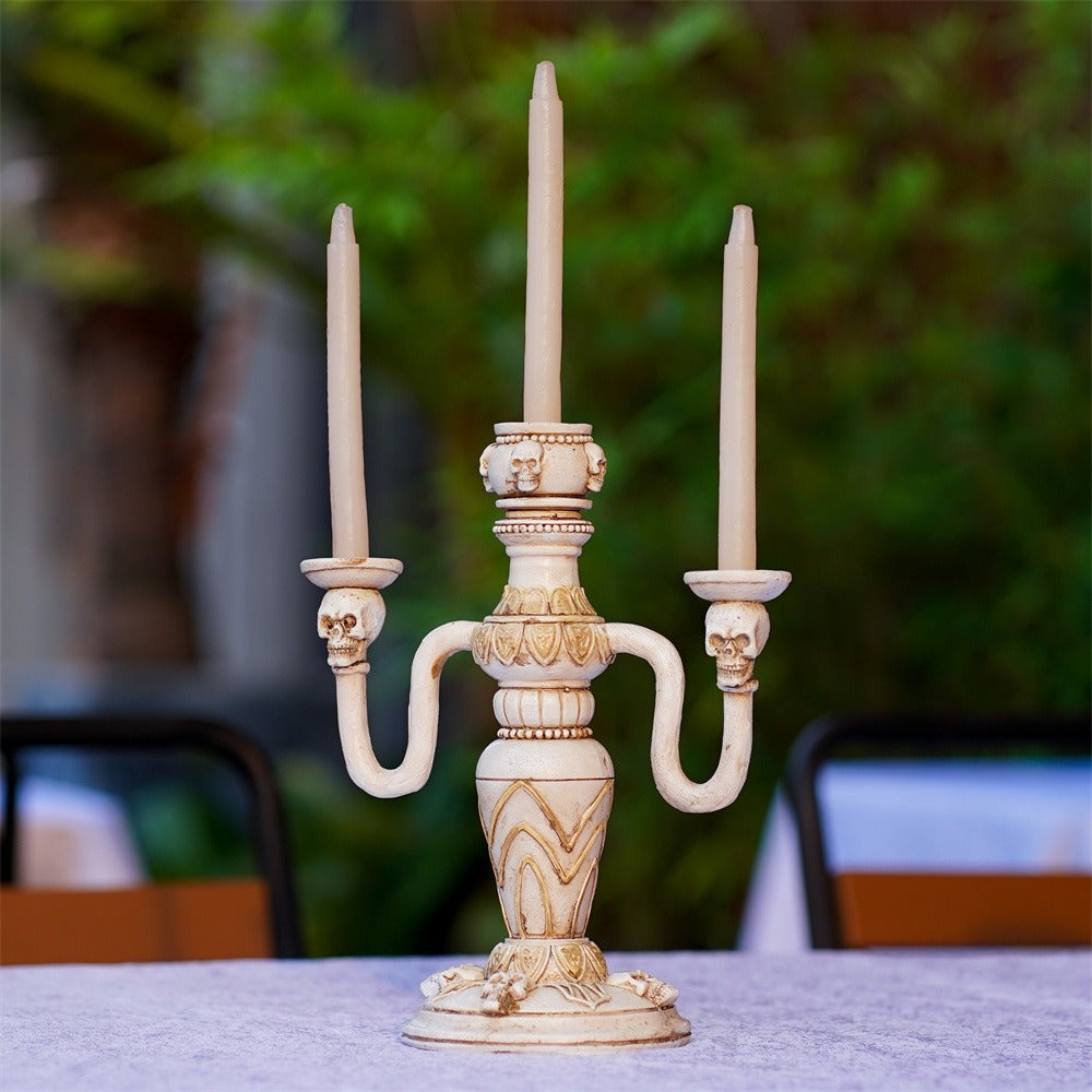 Skeleton Trident Combination Candlestick Ornament