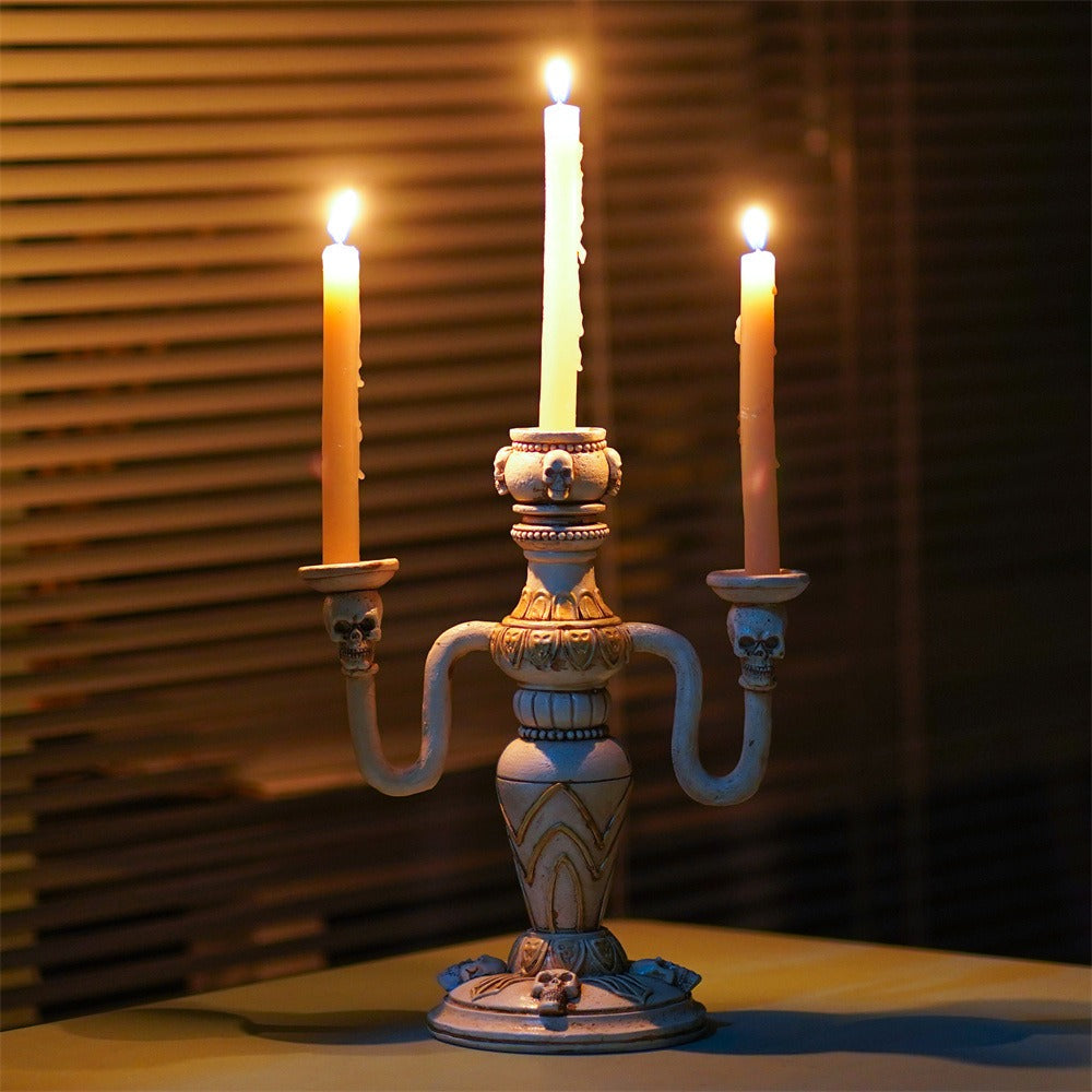 Skeleton Trident Combination Candlestick Ornament