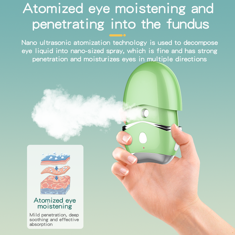 Nano spray eye moisturizer soothes dry eyes beautiful eyes hydrating portable eye protector eye atomizer