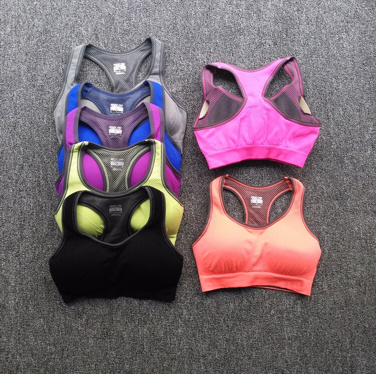 Professional Women sports bras fitness exercise quick-drying Shockproof vest