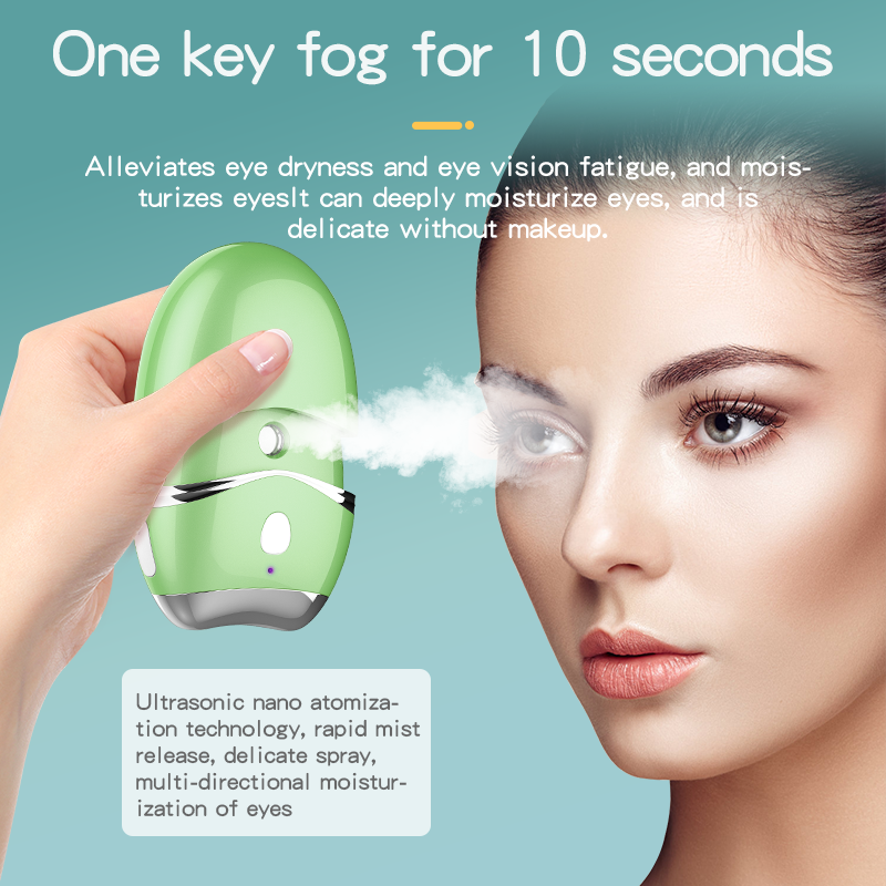 Nano spray eye moisturizer soothes dry eyes beautiful eyes hydrating portable eye protector eye atomizer