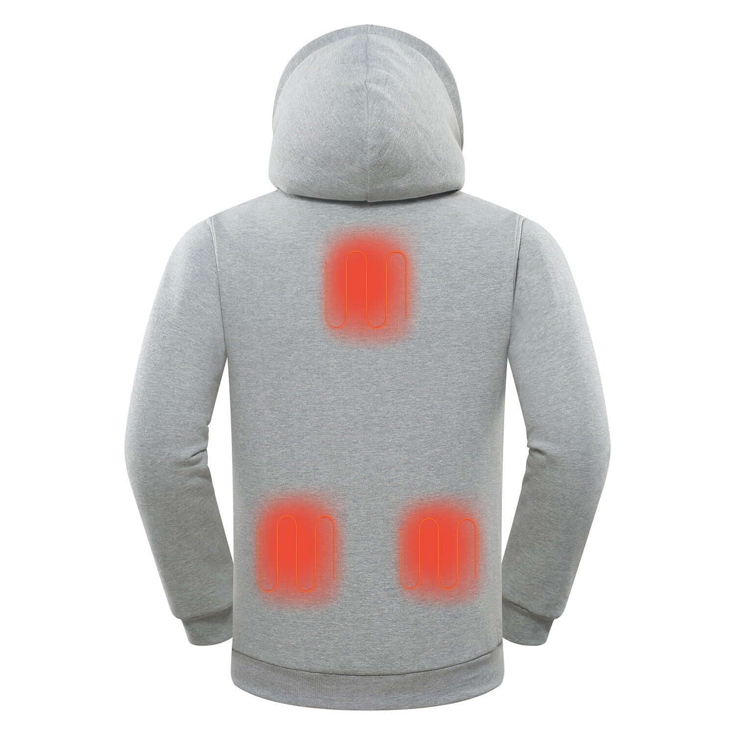 Heating hoodie heating jacket hooded sweatshirt power bank charging and heating hoodie