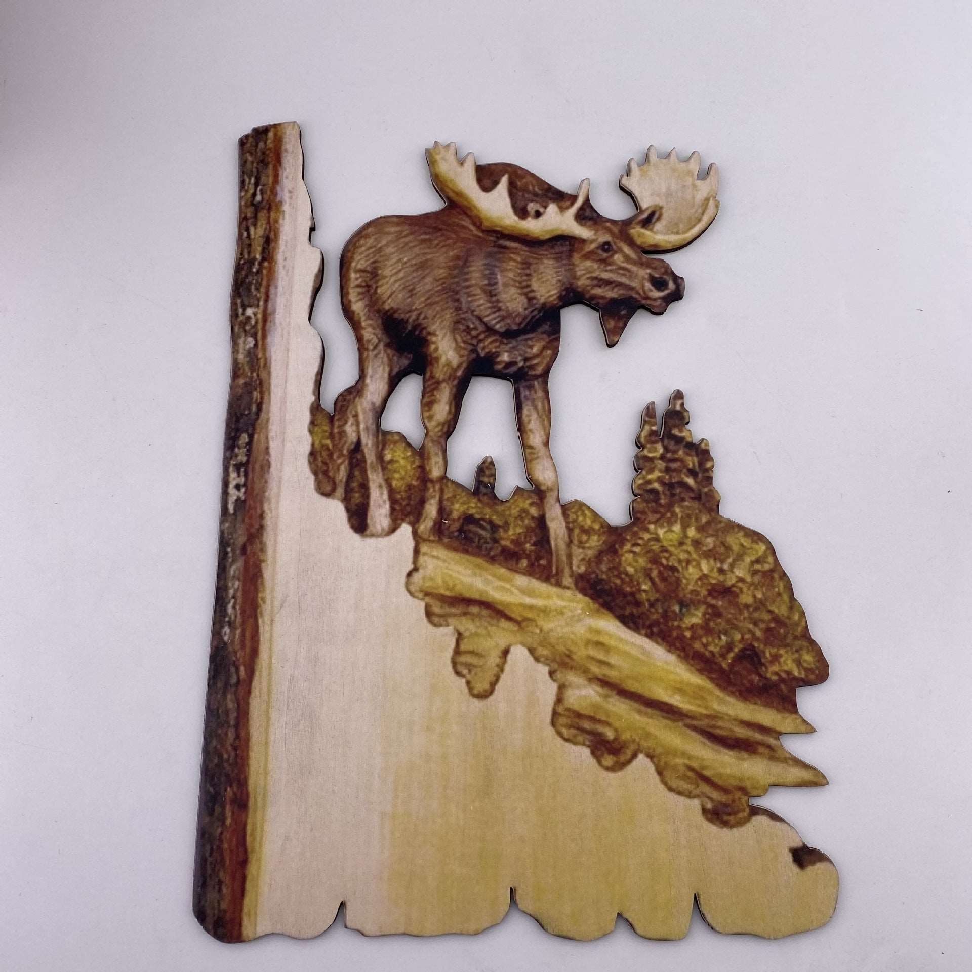 Animal Carving Crafts Wall Hanging