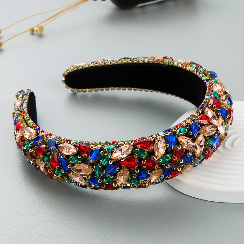 Full Crystal Luxurious Limited Edition Hairbands Sparkly Padded Rhinestones