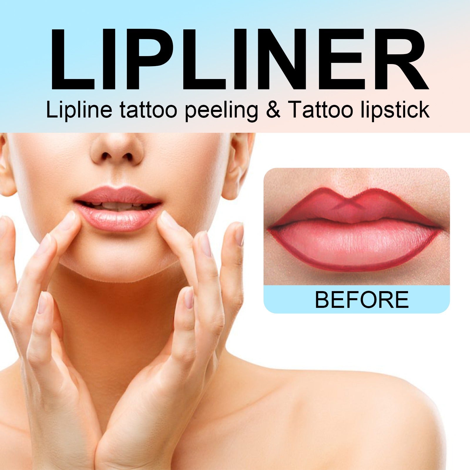 Lipliner Pencil Waterproof Contour Tint Lipstick Pen Lip Plumpe