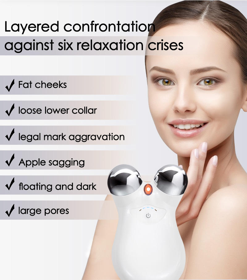 Face Micro Beauty Instrument Roller Instrument 3D Lifting And Tightening Facial Beauty