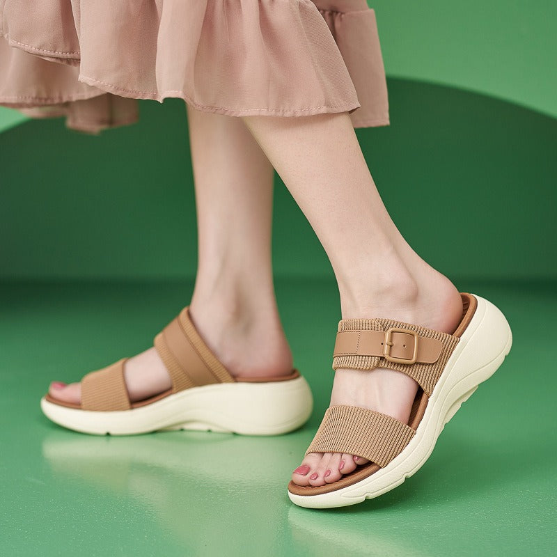 Women Comfort Slides Sandals with Arch Support