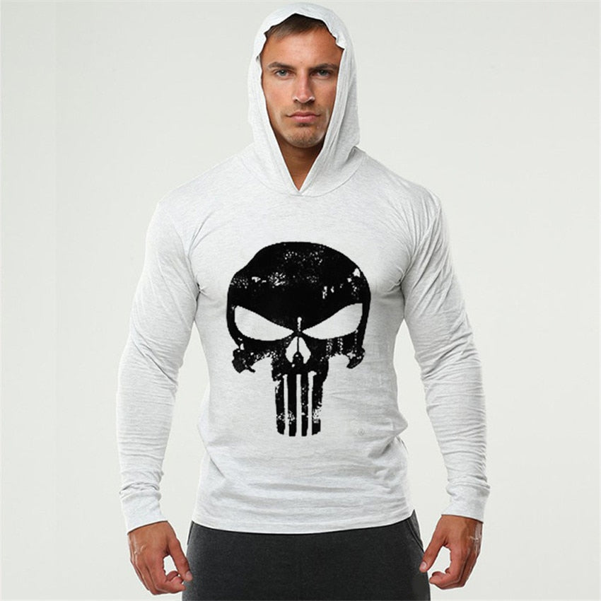 Hombres Culturismo Sudaderas con capucha Sudadera Jersey Ropa Hip Hop