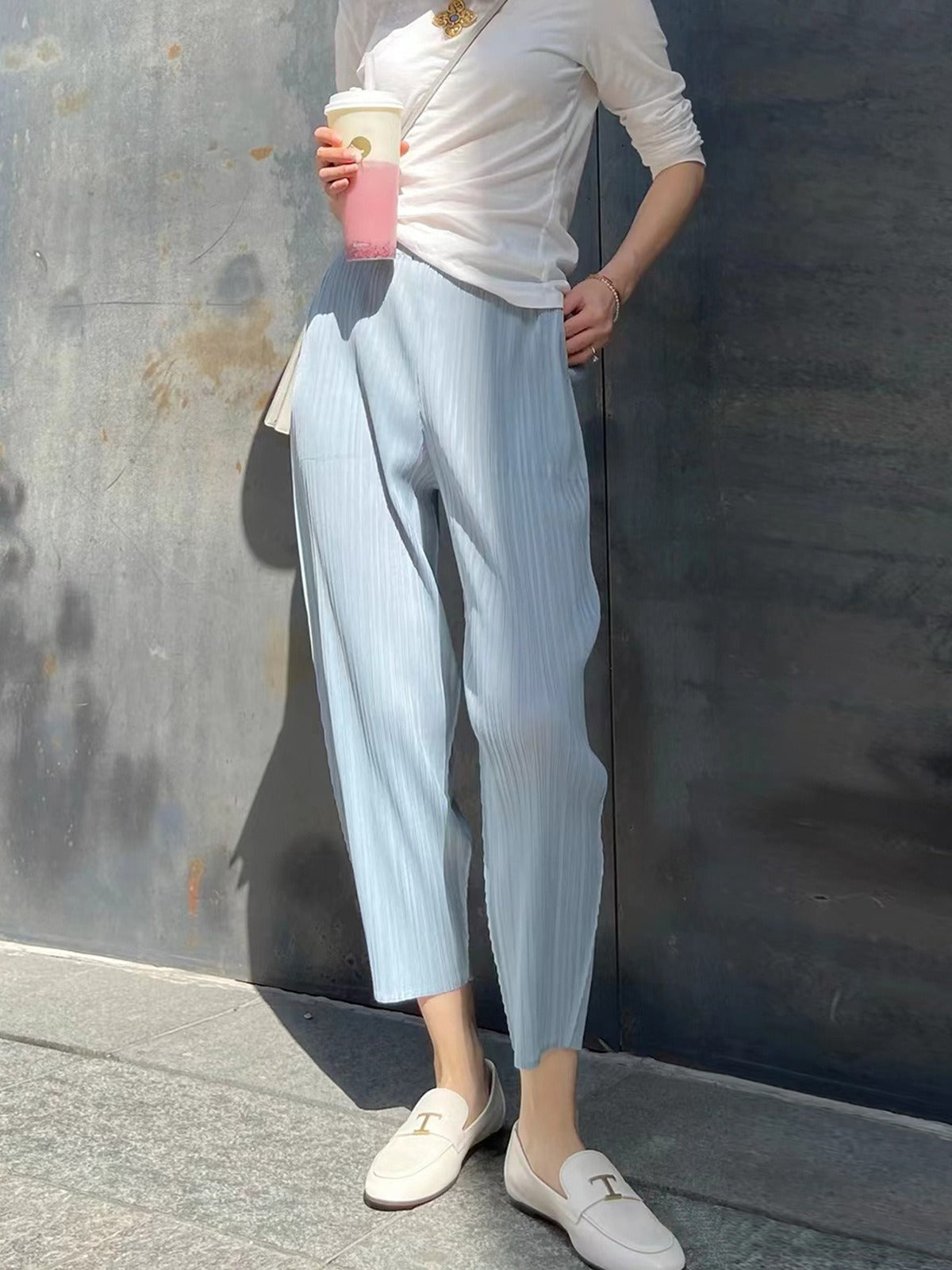 Nine point small leg radish pants casual pants