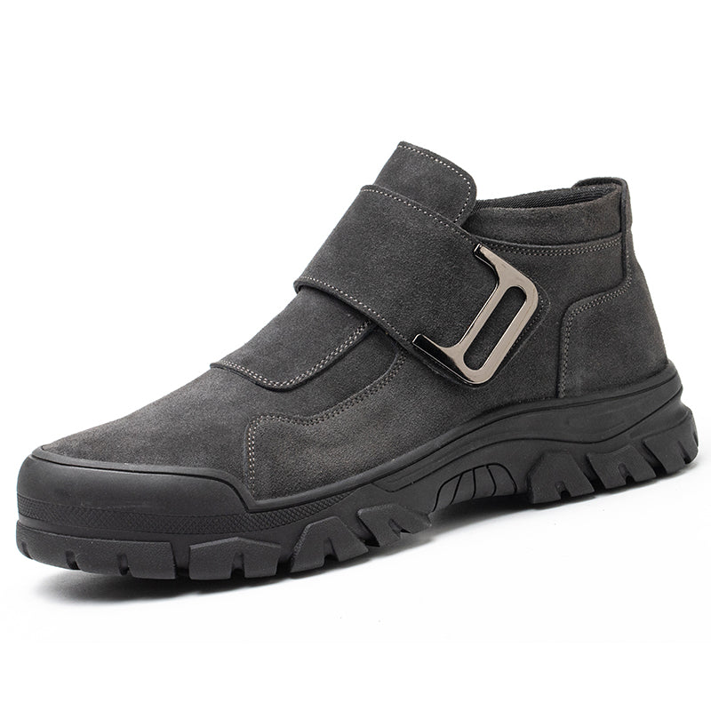 Welder Safety Shoes For Men's Work Anti Scalding Steel Toe Cap Anti-Smashing Anti Piercing Lightweight Non Slip And Wear Resistant