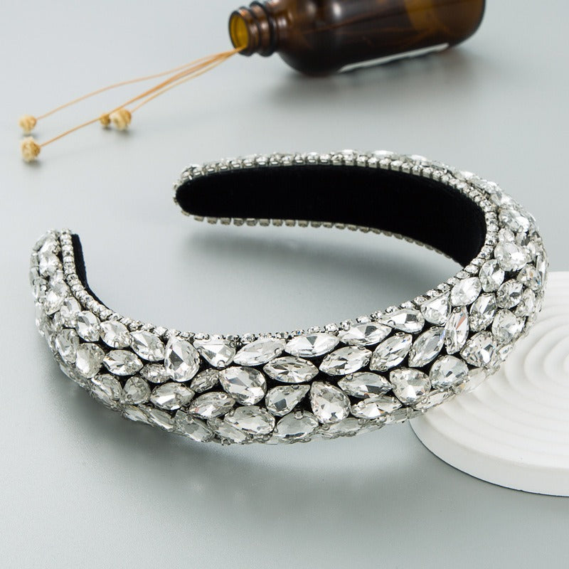 Full Crystal Luxurious Limited Edition Hairbands Sparkly Padded Rhinestones