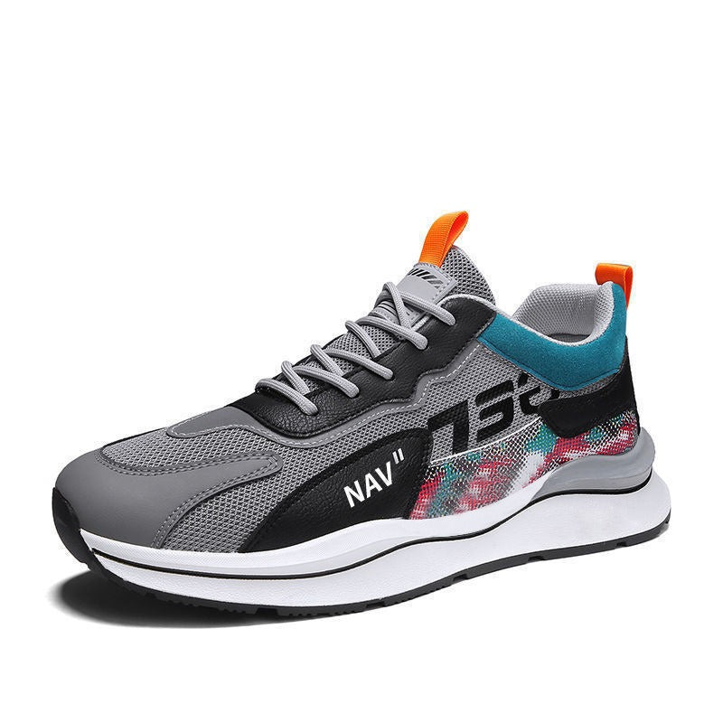 Nuevos zapatos de hombre, zapatos para correr informales de malla fina transpirables de verano