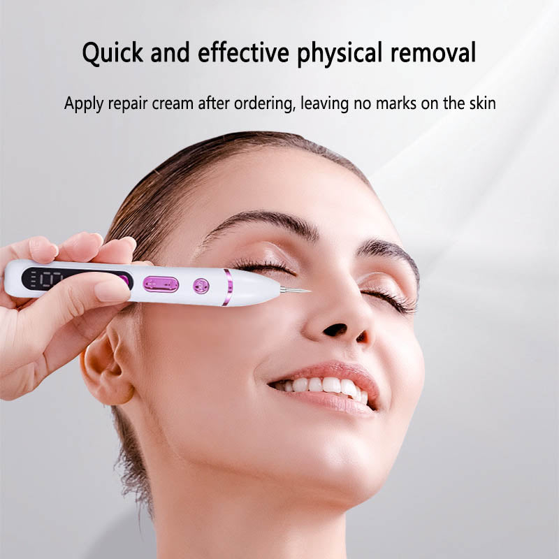 Nevus Pen For Home Use Small White Laser Seamless Nevus Removal And Blue Light Repair