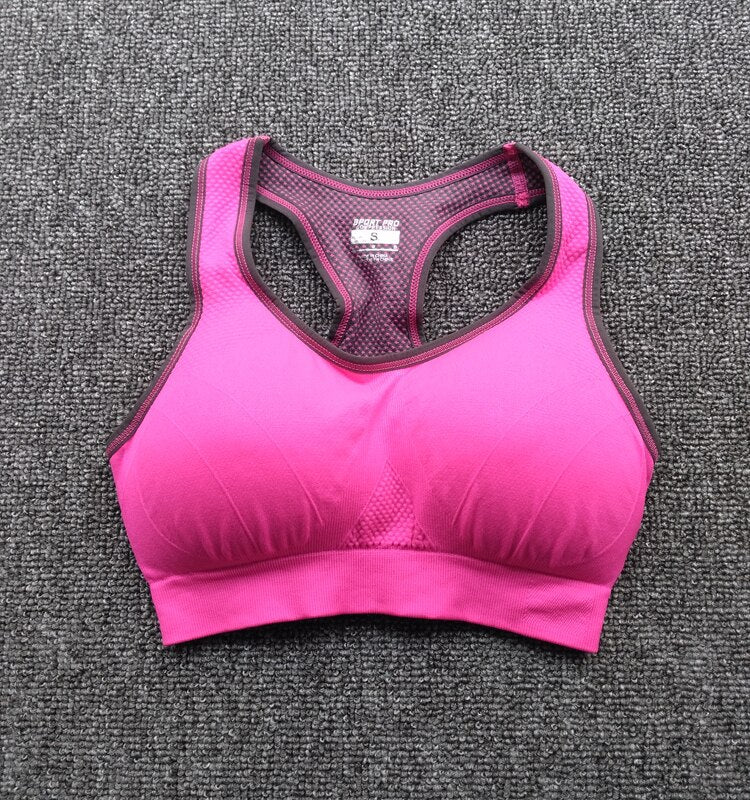 Professional Women sports bras fitness exercise quick-drying Shockproof vest