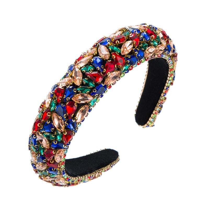 Full Crystal Luxurious Limited Edition Hairbands Sparkly Padded Rhinestones