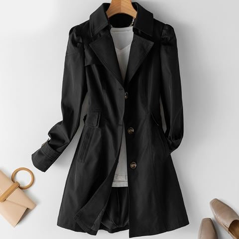 New Trench Coat for Women slim fit Korean version