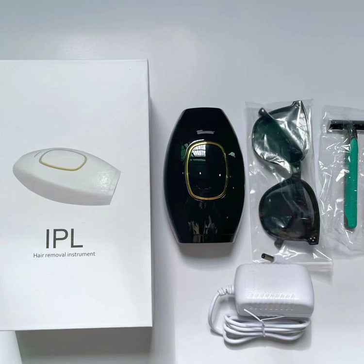 Instrumento de depilación automática, instrumento de depilación IPL láser de pulso fuerte indoloro de cuerpo completo Facial de mano