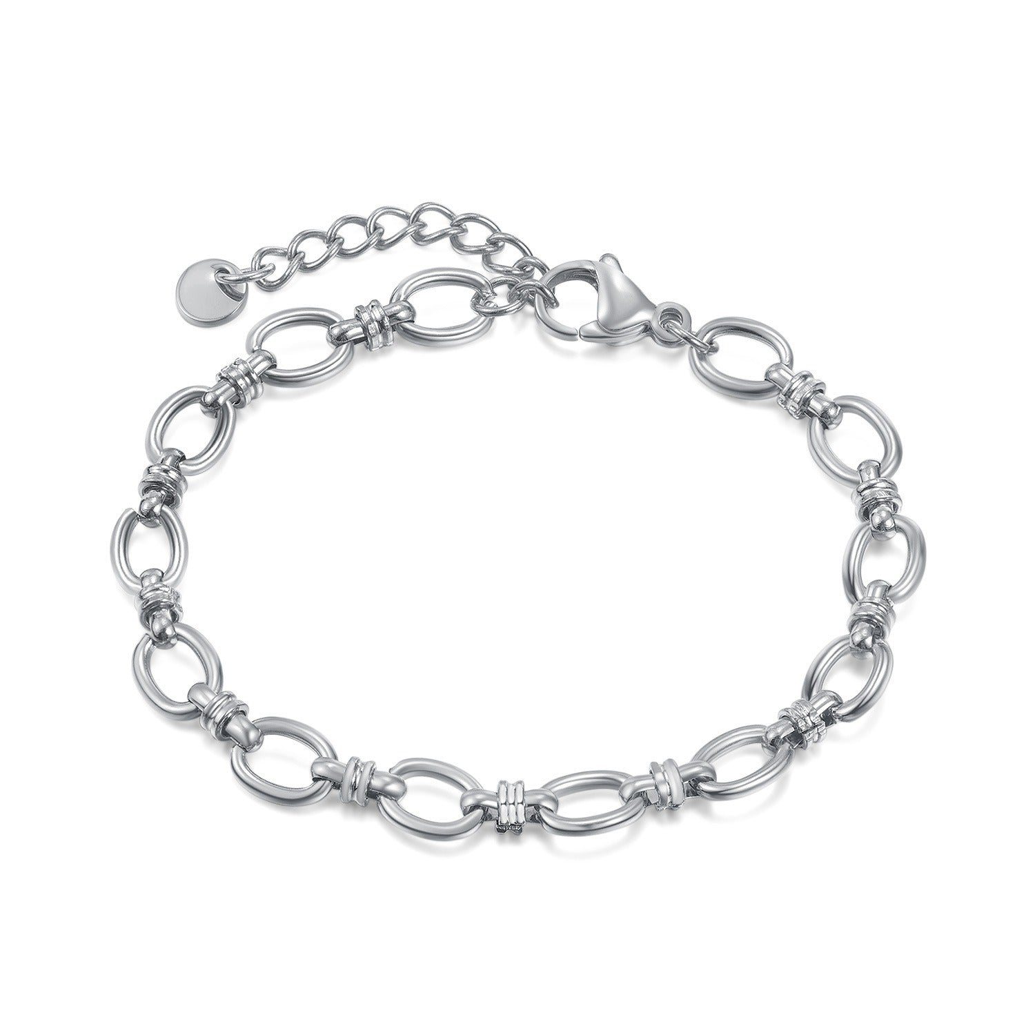 European and American fashionable stainless steel plain chain