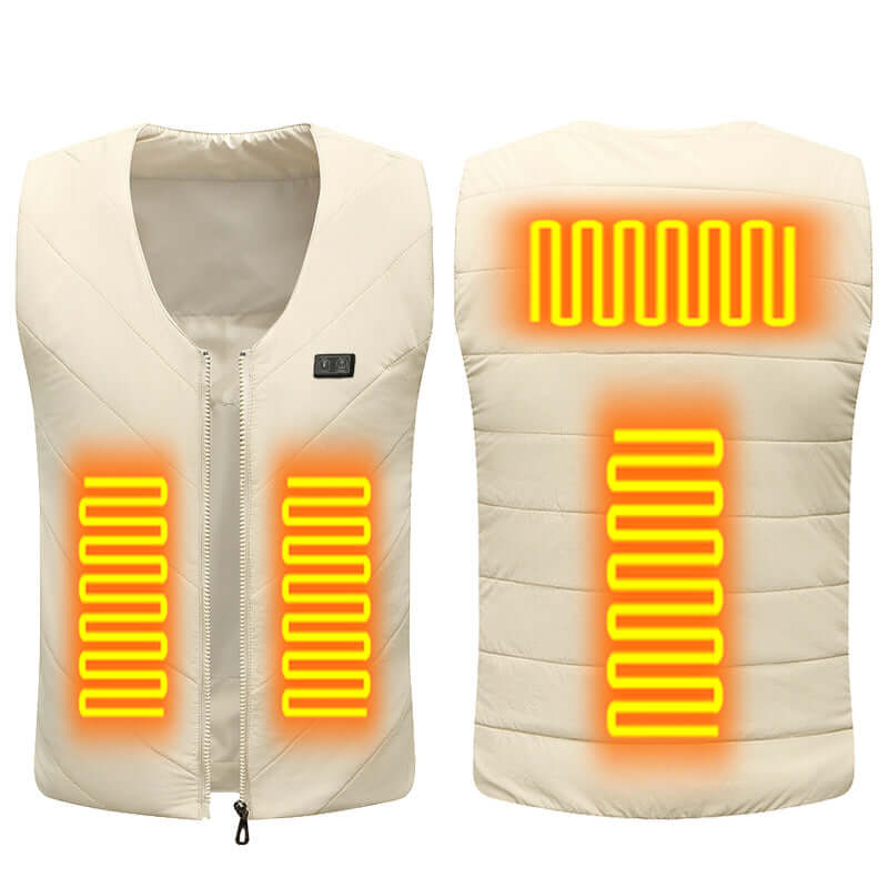 Electric vest heating intelligent charging heating clothes with constant temperature insulation vest