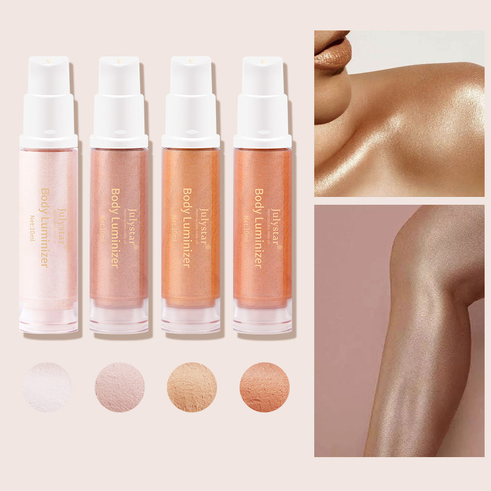 Nuevo Loción resaltadora Sexy de playa de cuerpo completo que ilumina 