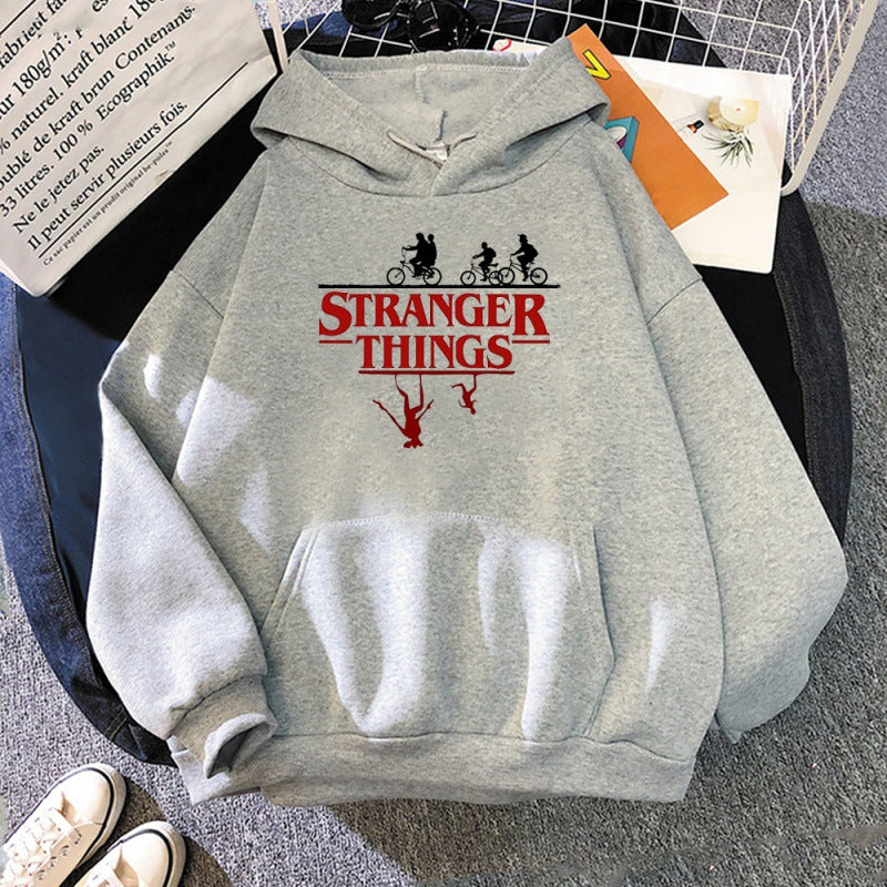 Stranger Things Chaqueta polar con capucha 