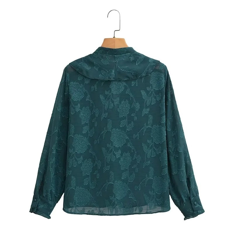 New Fashion Loose Layered Decorative Shirt Top Women