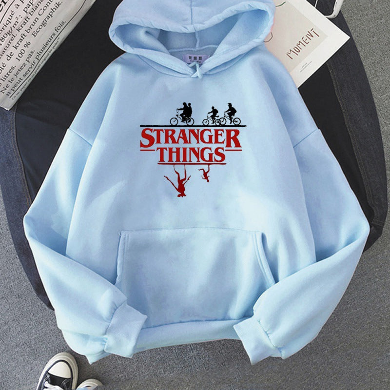 Stranger Things Chaqueta polar con capucha 