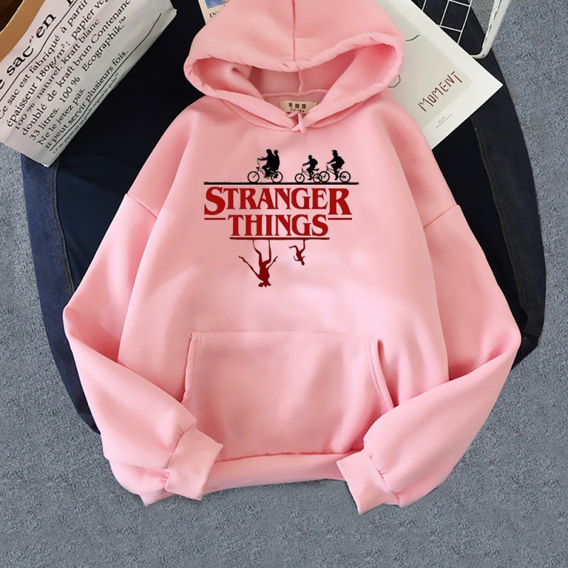 Stranger Things Chaqueta polar con capucha 