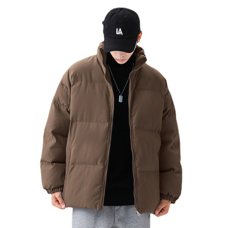 Winter New Men's Korean Thickened Cotton Coat