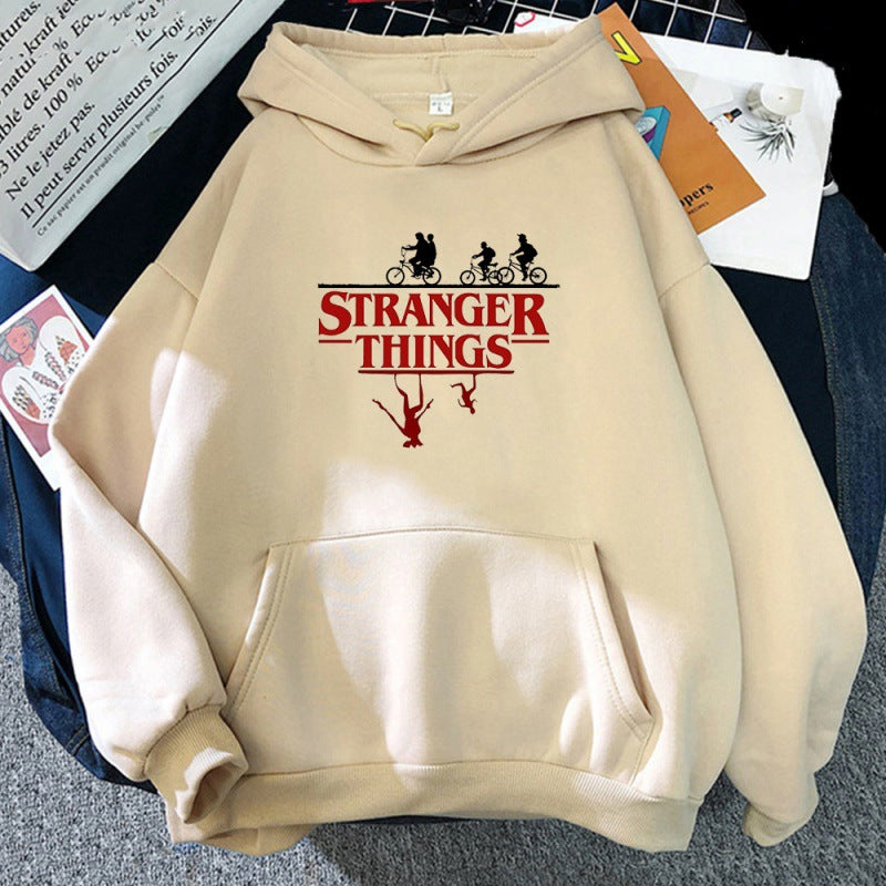 Stranger Things Chaqueta polar con capucha 