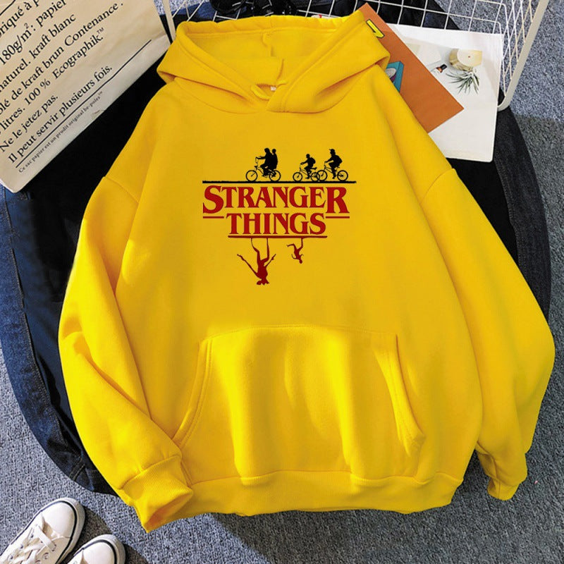 Stranger Things Chaqueta polar con capucha 