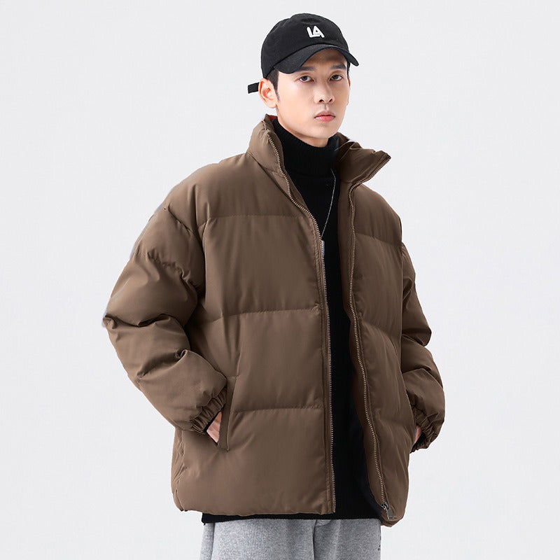 Winter New Men's Korean Thickened Cotton Coat