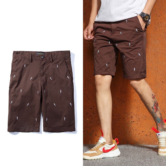 Men's Cotton Casual Cargo Shorts