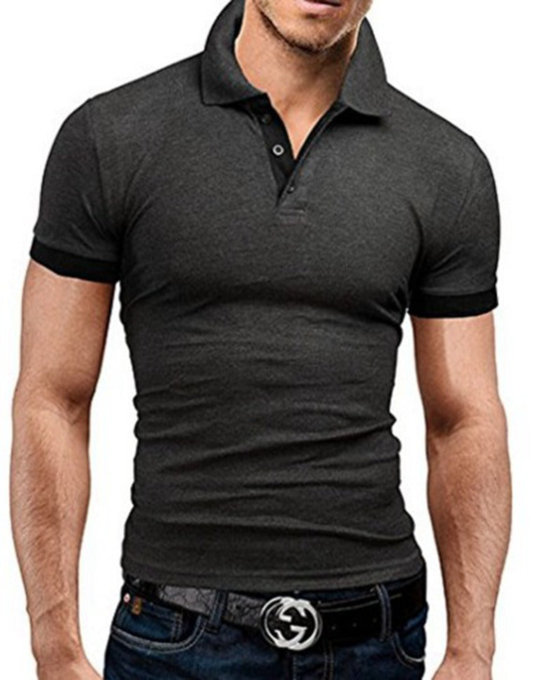 Nueva camiseta de verano Paul Top de manga corta para hombre 