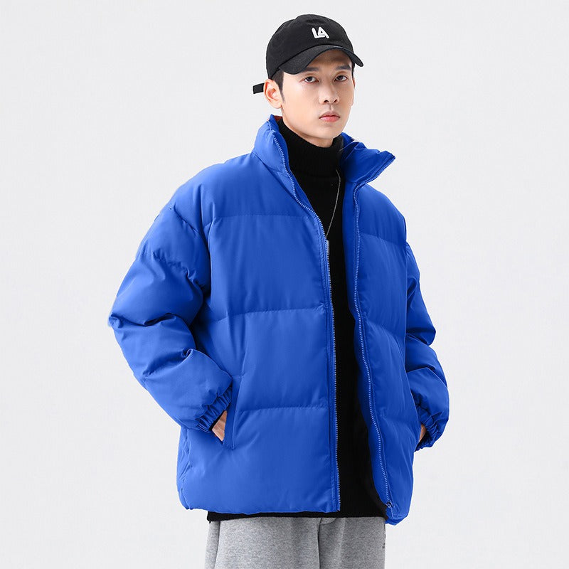 Winter New Men's Korean Thickened Cotton Coat