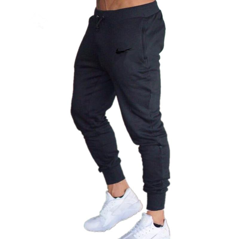 Men Joggers Casual Sweatpants black