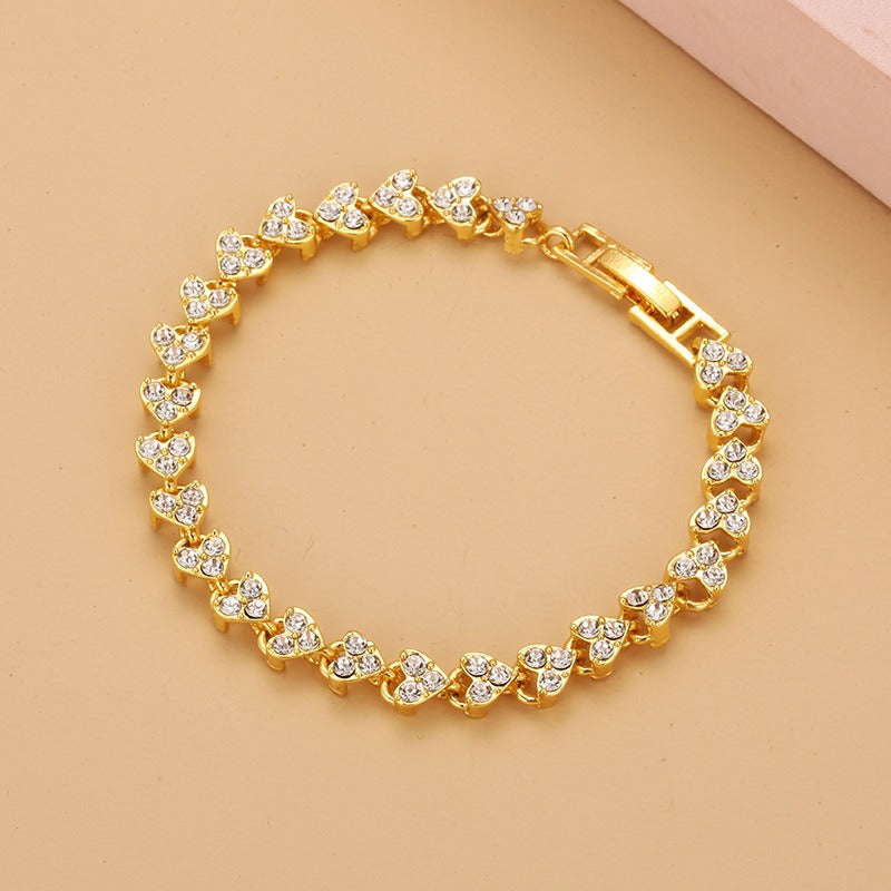 Women's Zircon Crystal Bracelet