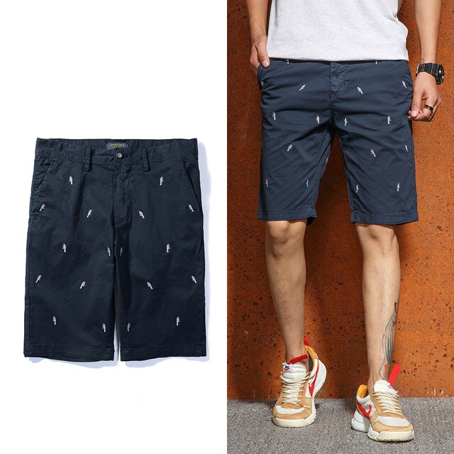 Men's Cotton Casual Cargo Shorts