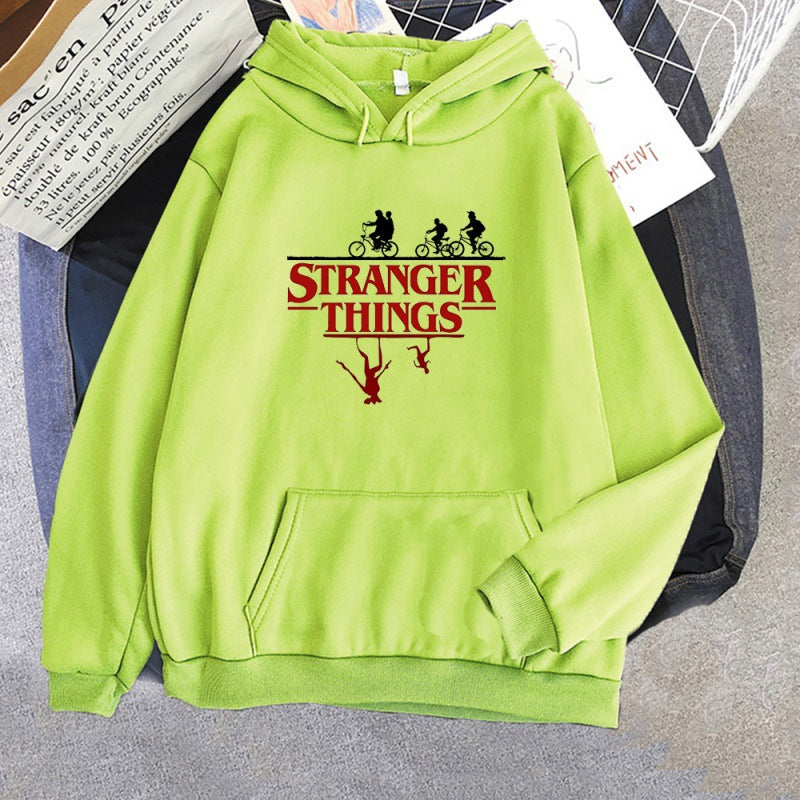 Stranger Things Chaqueta polar con capucha 